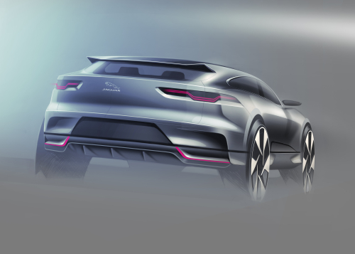 DESIGN SKETCHES - NEW ALL-ELECTRIC JAGUAR I-PACE