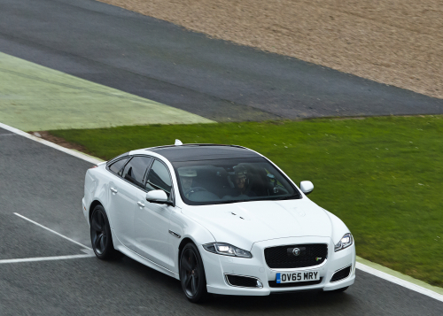 New Jaguar XJR Meets XJR9-LM at Silverstone with Le Mans Winner 