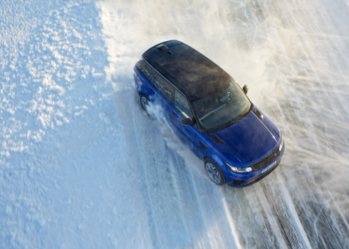 JAGUAR LAND ROVER OPENS ICE DRIVING ACADEMY