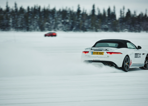 JAGUAR LAND ROVER OPENS ICE DRIVING ACADEMY
