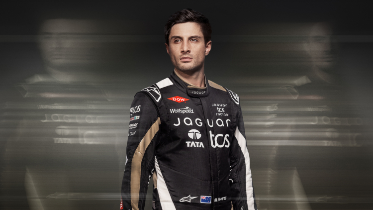 JAGUAR TCS RACING DRIVER MITCH EVANS