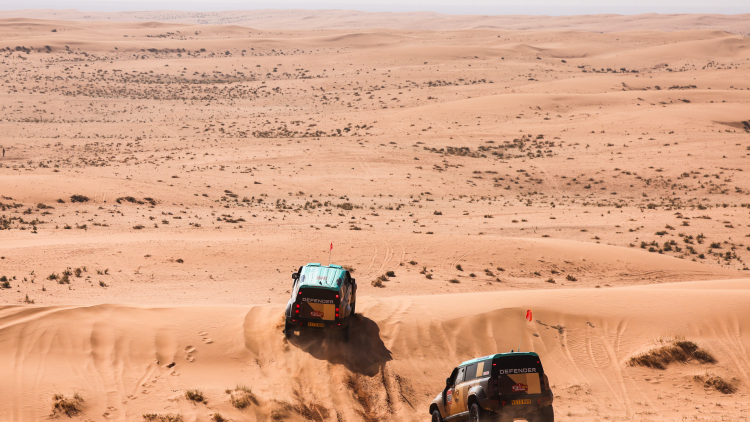 DEFENDER RALLY SUCCESSFULLY REACH HALFWAY MARK ON 2026 DAKAR