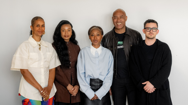  V1_L-R Lakwena Maciver, Tolu Coker, Charlene Prempeh, Dr Gus Casely-Hayford, Jobe Burns