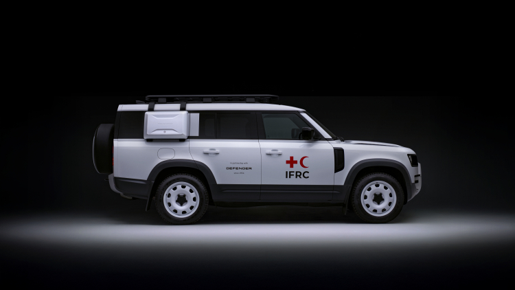 ENDURING PURPOSE: DEFENDER AND BRITISH RED CROSS EXTEND HISTORIC PARTNERSHIP TO 75 YEARS