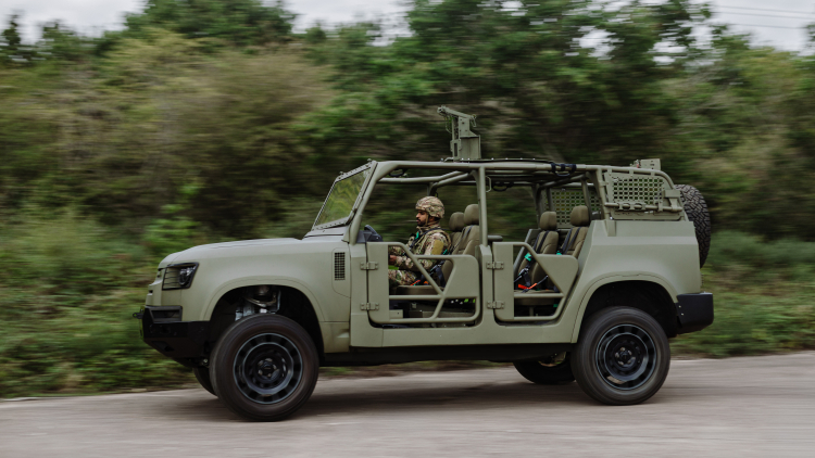 Defender Wolf Series II Tactical Military Vehicle