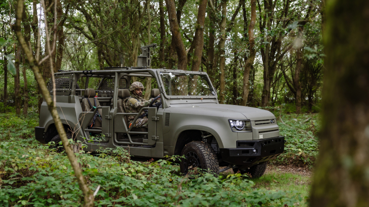 Defender Wolf Series II Tactical Military Vehicle