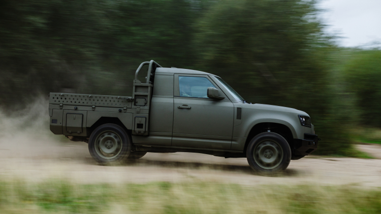 Defender Wolf Series II Utility Military Vehicle