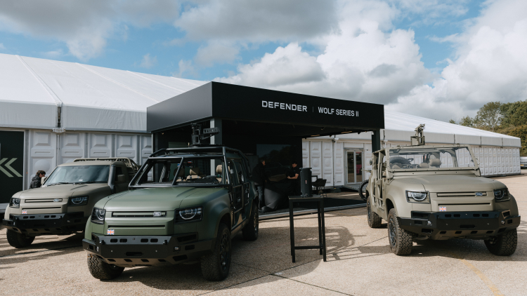 DEFENDER UNVEILS THREE NEW WOLF SERIES II VARIANTS AT DEFENCE SHOW